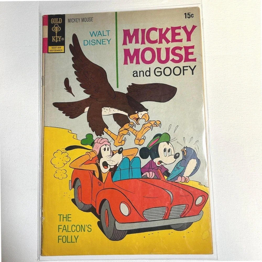 Mickey Mouse #127 Gold‎ Key 1970 Walt Disney Vintage Comic